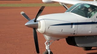 Cessna 208 Caravan Flight Uganda-Tanzania