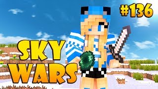 КАК АЛМАЗНИК ТАК ОТЛЕТЕЛ?! ЖЕСТЬ! - Minecraft Sky Wars VimeWorld #136
