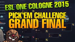 CS:GO ESL ONE COLOGNE 2015 - Pick'Em Challenge Halbfinale / Grand Final