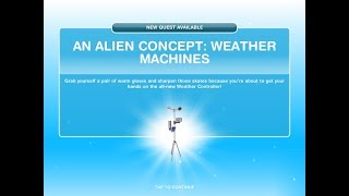 An Alien Concept Weather Mashines Sims FreePlay