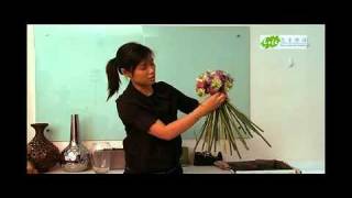 玫瑰新娘花球示範