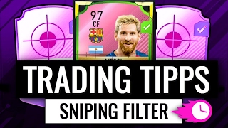 FIFA 17: EXTREM SCHNELL MÜNZEN MACHEN - 4 KRASSE SNIPING FILTER !!! (TRADING TIPPS DEUTSCH)