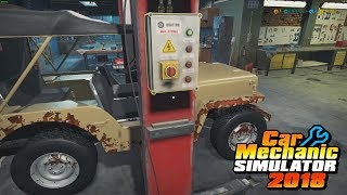 Диагностика автомобиля "на глаз". Учимся ремонту в Car Mechanic Simulator 2018