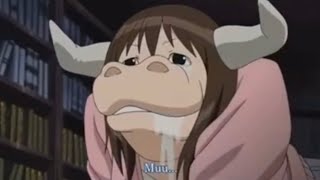 Female WG and Cow tf anime