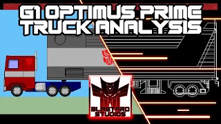 Sketchup Model -G1 Optimus Prime truck-