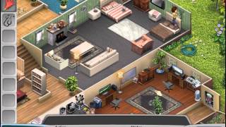 Virtual Families 2 Completed House with All Females