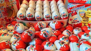 80 Surprise eggs, Маша и Медведь Kinder Surprise Mickey Mouse Disney Pixar Cars 2