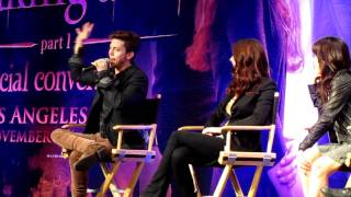 Jackson Rathbone's Halloween Disappointment -- LA Breaking Dawn Convention