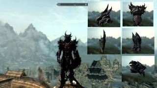 Skyrim Armor's : Daedric Armor  (Male and Female) HD
