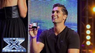 David and Lauren's Near-Perfect Proposal - THE X FACTOR USA 2013