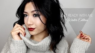 Go to Easy Winter Hairstyle and Makeup | Get Ready with Me