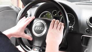 Rigenerazione volante in pelle Audi TT