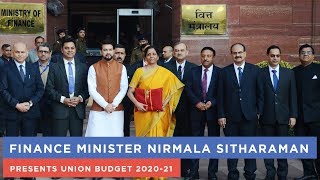 Finance Minister Nirmala Sitharaman presents Union Budget 2020-21