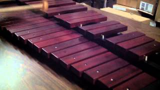 Stagg 3 Octave Marimba Xylophone Student Marimba Table Top