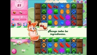 Cómo pasar el nivel 62 de Candy Crush Saga - 3 estrellas - Sin booster