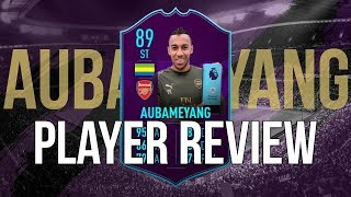 FIFA 19 - POTM AUBAMEYANG (89) PLAYER REVIEW