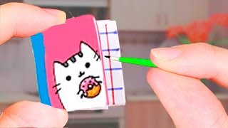 DIY - МИНИ ШКОЛЬНЫЕ ПРИНАДЛЕЖНОСТИ и КАНЦЕЛЯРИЯ