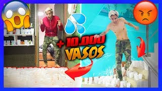 ¡LLENAMOS SU CASA CON +10,000 VASOS! BROMA ÉPICA A MI HERMANO - Yolo Aventuras