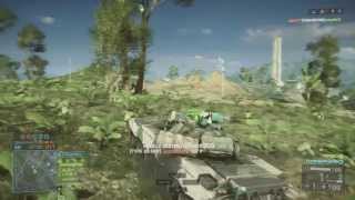 Battlefield 4 - Rogue Transmission - T-90 48-0 My First PS4 Gameplay
