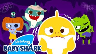 What happened to Baby Shark? | Scary Halloween Monsters | Halloween Costume 