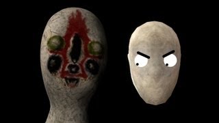 SCP-173 Meets Slender Man