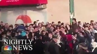 President Donald Trump Tells Iran ‘The World Is Watching’ As Protests Break Out | NBC Nightly News