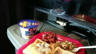 Cooking breakfast on truck with Ms Diva Trucker