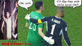 Đặng Văn Lâm múa quạt như Khá Bảnh khiến đội bạn khiếp sợ :))