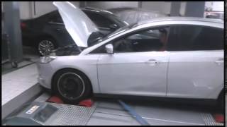Focus Titanium 2.0 Duratec Direct Flex no Dinamômetro - 2014 (Brasil)