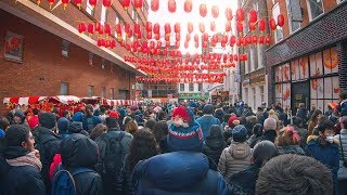 Walking London Chinatown - Chinese New Year 2020