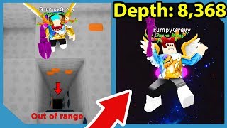 Never Dig This Deep in Roblox Moon Miners (WORLD RECORD)