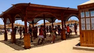 Dana Beach Resort Zumba am Strand im Mai 2013