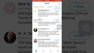 ÖSYM hesabını kullanan şahıs 'Ece İle İfşa Videoları' adlı erotik hesabı takip etti