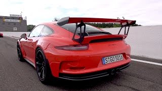 Porsche 991 GT3 RS - Exhaust Notes on the Track!