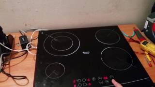 Ремонт стеклокерамической плиты Ariston KBT 6124, Ошибка Er26. Днепропетровск