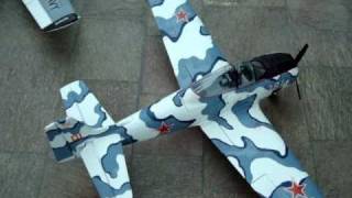 Parkzone Trojan T-28 Retracts, Flaps, Paint Mods,