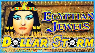 ⚡️DOLLAR STORM EGYPTIAN JEWELS ⚡️TWO SESSIONS ON NEW STYLE OF LIGHTNING LINK SLOT ⚡️HIGH LIMIT SLOT