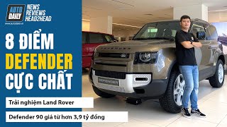 8 ĐIỂM CỰC CHẤT trên Land Rover Defender 90 giá từ hơn 3,9 tỷ đồng