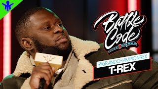 T-REX Tells The Truth About Total Slaughter, Cortez, Big T, & DNA + More on #BattleCode I RapMatic