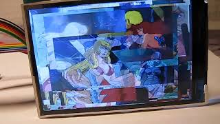 TMS320C6745 and 320x480 TFT LCD (ILI9486 controller)