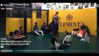 Periscope No Tires La Toalla Self Defense Class for kids Stop Bullying