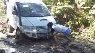Джиперский драг 2014 (Крылья Сахалина№3). Mitsubishi Delica. Категория Профи