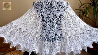 Шаль " Фрея"  Презентация.(Shawl "Freya" Presentation)