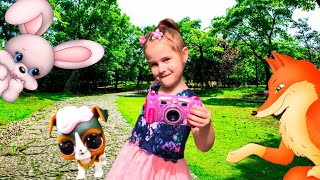 Куклы ЛОЛ и новый фотоаппарат ПРОПАЛИ Алина и Юляшка  в поисках