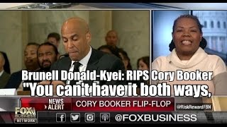 Brunell RIPS Cory Booker "You can't have it both ways, & that's the reason why the Democrats lost."