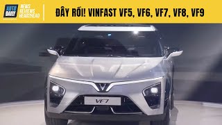 Khoảnh khắc VinFast VF5, VF6, VF7, VF8, VF9 ra mắt tại Triển lãm CES 2022