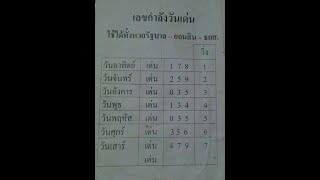 เลขกำลังวันเด่นเข้า 100% งวด 16 กุมภาพันธ์ 2563 ตัวเดียวแม่นๆ