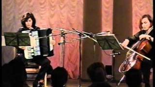 Stravinsky, Suite Italienne, Tarantella, for cello and accordion