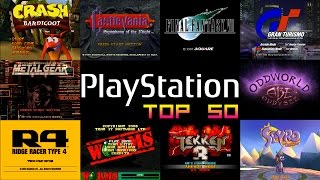 Playstation One/PS1 Top 50 Games