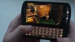 Sony Ericsson Xperia Pro + PlayStation emulator [Resident Evil 3]